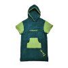 Převlékací poncho Kiboko Junior zelená